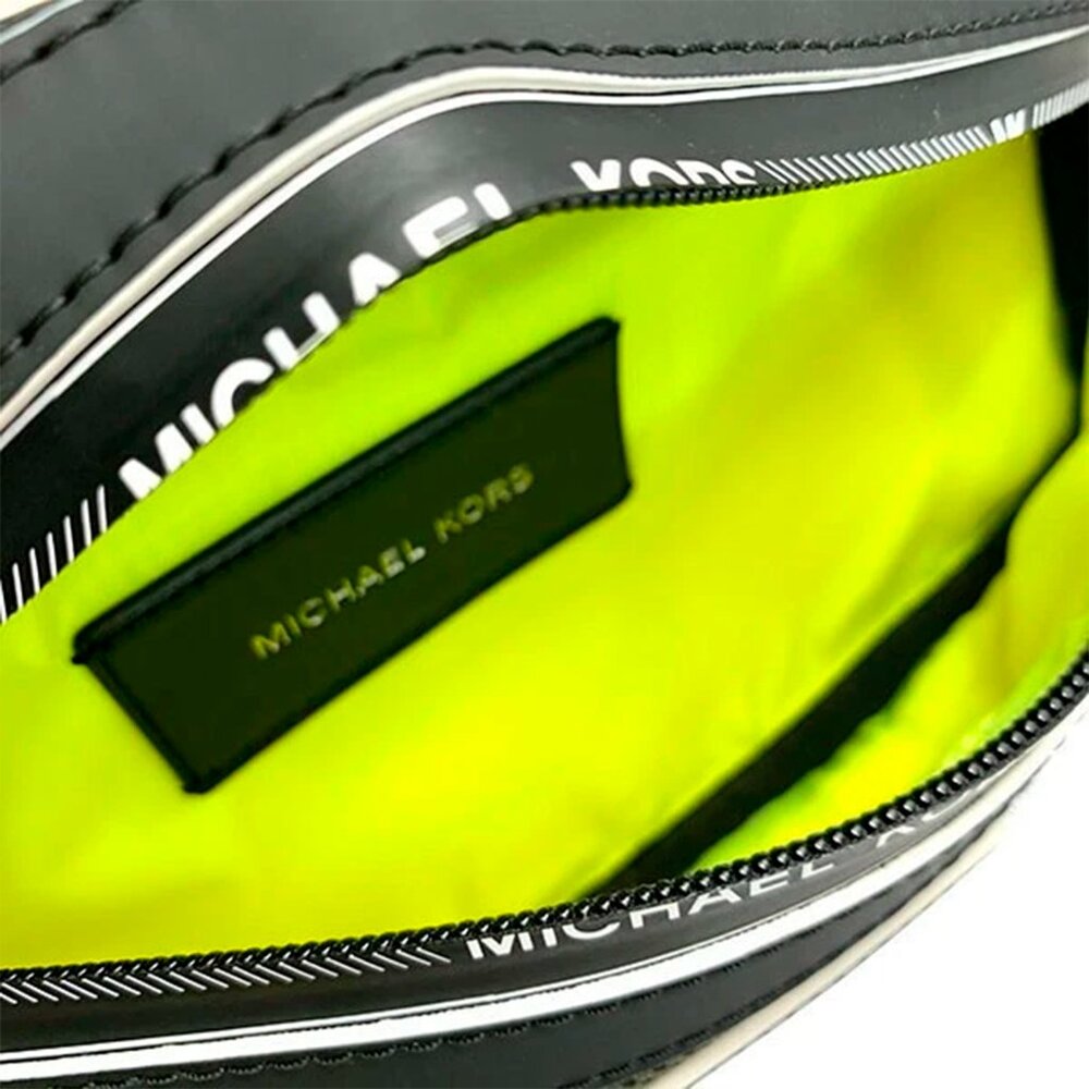 S Michael Kors Cooper Belt Bag Olive Green / Black 37U0LCOY0L NWT $278 Retail - Picture 9 of 10